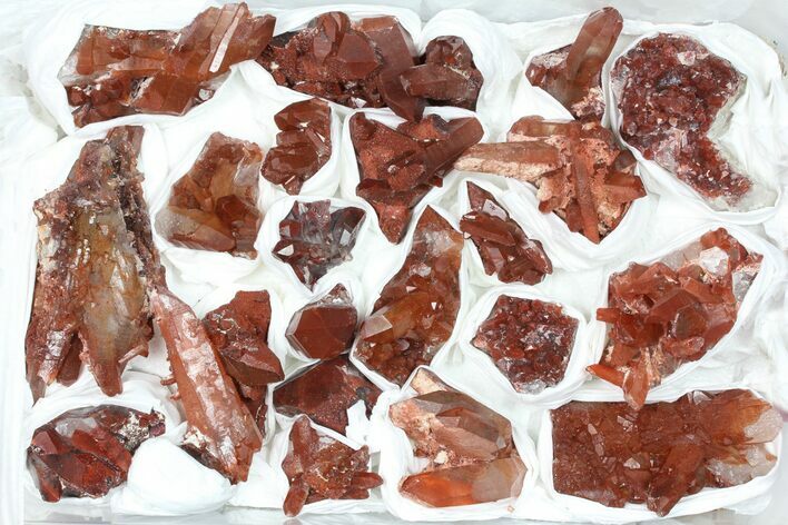 Natural Red Quartz Wholesale Lot - Pieces #88900